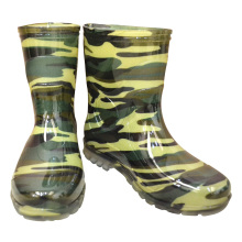 Camouflage Waterproof green PVC gumboots mens Fishing Boots